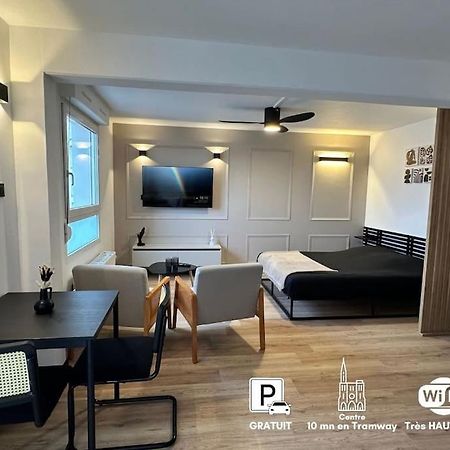 Charmant Studio Neuf, Hypercentre, Parking, Balcon Strasbourg Luaran gambar